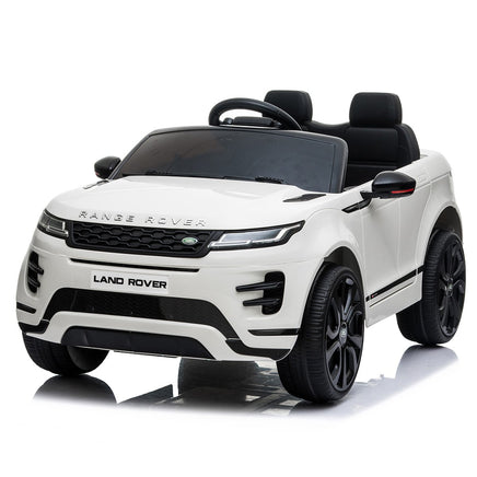 Kahuna Land Rover Licensed Kids Electric Ride On Car Remote Control - White - ElectronX Plus