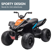 Kahuna MCL35 McLaren Toy Ride On Electric Quad Bike - Black - ElectronX Plus