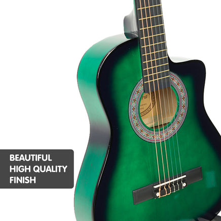 Karrera Childrens Acoustic Guitar Kids - Green - ElectronX Plus