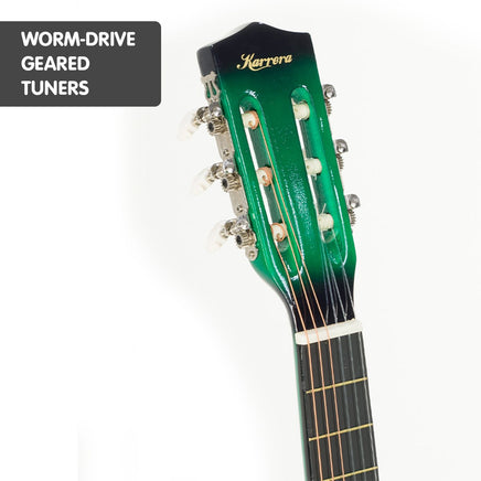 Karrera Childrens Acoustic Guitar Kids - Green - ElectronX Plus