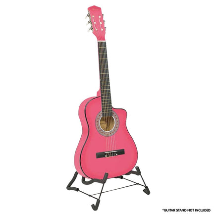 Karrera Childrens Acoustic Guitar Kids - Pink - ElectronX Plus