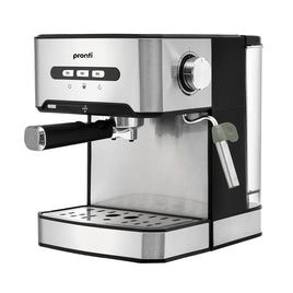 Pronti 1.6L Automatic Coffee Espresso Machine with Steam Frother - ElectronX Plus