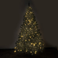 Christabelle 1.8m Pre Lit LED Christmas Tree Decor with Pine Cones Xmas Decorations