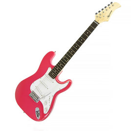 Karrera 39in Electric Guitar  - Pink - ElectronX Plus