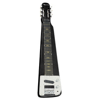 Karrera 29in 6-String Lap Steel Hawaiian Guitar - Black - ElectronX Plus