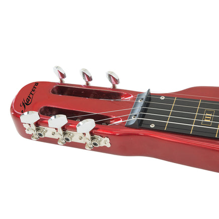 Karrera 6-String Steel Lap Guitar - Metallic Red - ElectronX Plus