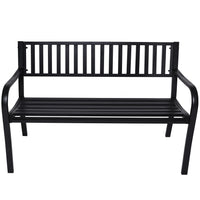 Wallaroo Steel Outdoor Garden Bench - Modern - ElectronX Plus