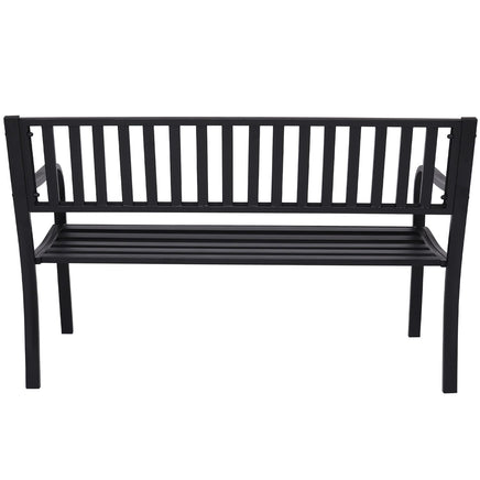 Wallaroo Steel Outdoor Garden Bench - Modern - ElectronX Plus