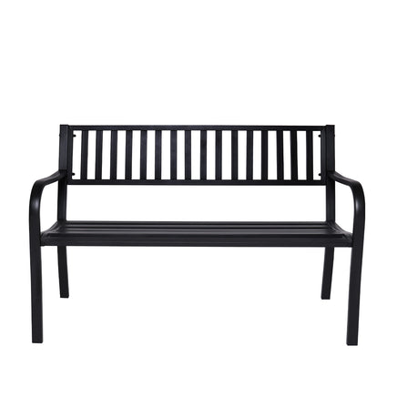 Wallaroo Steel Outdoor Garden Bench - Modern - ElectronX Plus