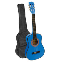 Karrera 34in Acoustic Children no cut Guitar - Blue - ElectronX Plus