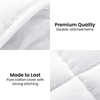 Laura Hill 500GSM Duck Down Feather Quilt Duvet Doona - King - ElectronX Plus