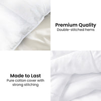 Laura Hill 500GSM Duck Down Feather Quilt Comforter Doona - Queen - ElectronX Plus