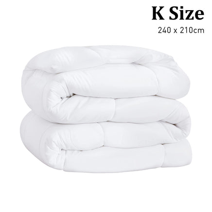 Laura Hill 800GSM Goose Down Feather Comforter Doona - King - ElectronX Plus