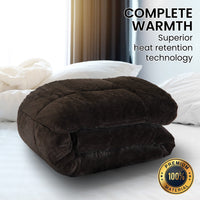 Laura Hill 600GSM Faux Mink Quilt Comforter Doona - King - ElectronX Plus