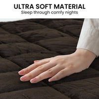 Laura Hill 600GSM Faux Mink Quilt Comforter Doona - King - ElectronX Plus