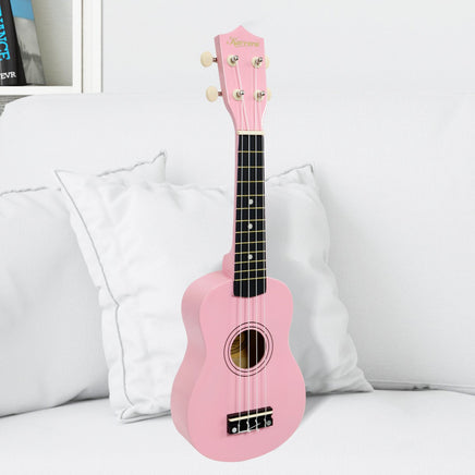 Karrera 21in Ukulele - Pink - ElectronX Plus