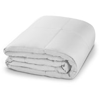 Laura Hill Weighted Blanket Heavy Quilt Doona Queen 9Kg -White - ElectronX Plus