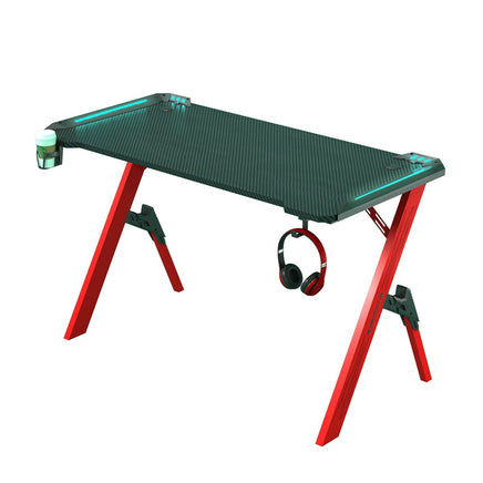 120cm Gaming Desk Desktop PC Computer Desks Desktop Racing Table K-Shaped Leg AU - ElectronX Plus