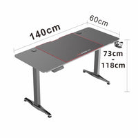 Gaming Standing Desk Home Office Lift Electric Height Adjustable Sit To Stand Motorized Standing Desk 1160 - ElectronX Plus