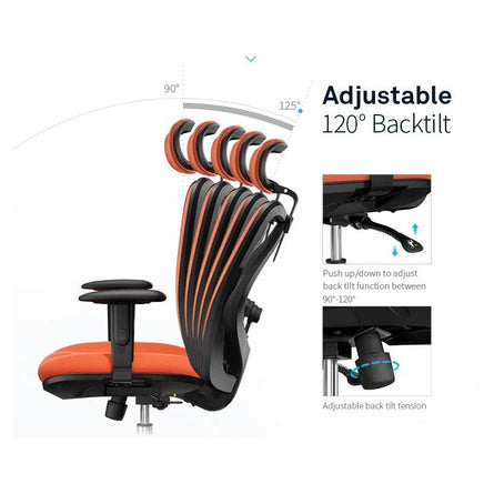 Sihoo M18 Ergonomic Office Chair, Computer Chair Desk Chair High Back Chair Breathable,3D Armrest and Lumbar Support - ElectronX Plus