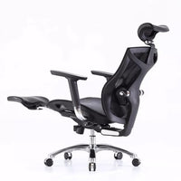 Sihoo Ergonomic Office Chair V1 4D Adjustable High-Back Breathable With Footrest And Lumbar Support Black - ElectronX Plus