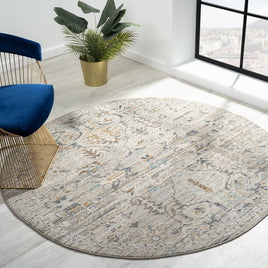 Aubre Contemporary Area Rug - Taupe - 120x180 - ElectronX Plus