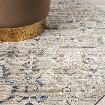 Aubre Contemporary Area Rug - Taupe - 120x180 - ElectronX Plus