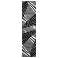 Adore Geometric Textural Rug - Grey - 160x160 - ElectronX Plus