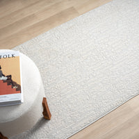 Grande Jacquard Rug - Pearl - 300x400 - ElectronX Plus