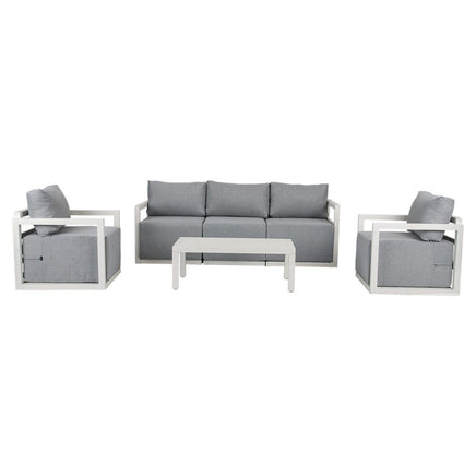 Alfresco 5-Seater Deep-Seated Patio Set – Charcoal Grey - ElectronX Plus