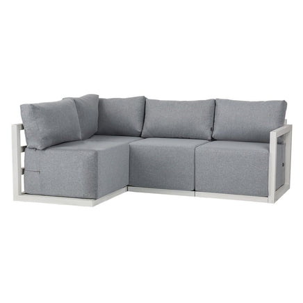 Four-Seat Alfresco Harmony Set – Charcoal Grey - ElectronX Plus