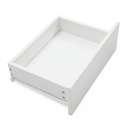 Bedside Table 3 Drawers RGB LED Bedroom Cabinet Nightstand Gloss GLORY WHITE - ElectronX Plus