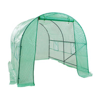 Greenhouse Walk-In Shed 3x2x2M PE Dome Tunnel Polytunnel - ElectronX Plus