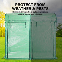 Garden Greenhouse Shed PE Cover Only 200cm Dome - ElectronX Plus