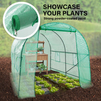 Garden Greenhouse Shed PE Cover Only 300cm Dome Tunnel - ElectronX Plus