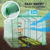 Garden Greenhouse Shed PE Cover Only 350m Apex - ElectronX Plus