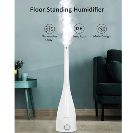 SANSAI Air Humidifier Ultrasonic Cool Mist 3.3L WHITE - ElectronX Plus