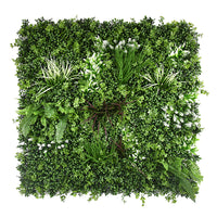 YES4HOMES 1 SQM Artificial Plant Wall Grass Panels Vertical Garden Foliage Tile Fence 1X1M Green - ElectronX Plus