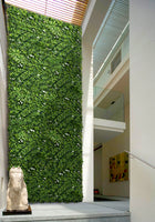 YES4HOMES 1 SQM Artificial Plant Wall Grass Panels Vertical Garden Tile Fence 1X1M Green - ElectronX Plus