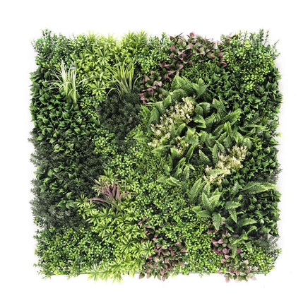 YES4HOMES 1 SQM Artificial Plant Wall Grass Panels Vertical Garden Foliage Tile Fence 1X1M - ElectronX Plus