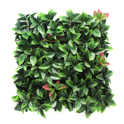 YES4HOMES 4 x Garden Vertical Wall Hanging Artificial Plants Interlocking Tile Hedge Green UV 50x50cm - ElectronX Plus