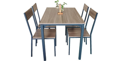 YES4HOMES 5 Piece Kitchen Dining Room Table and Chairs Set Furniture - ElectronX Plus