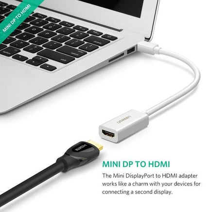 UGREEN 10461 Mini DP to HDMI Adapter Black - ElectronX Plus