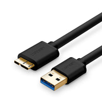 UGREEN USB 3.0 A Male to Micro USB 3.0 Male Cable - Black 2M (10843) - ElectronX Plus