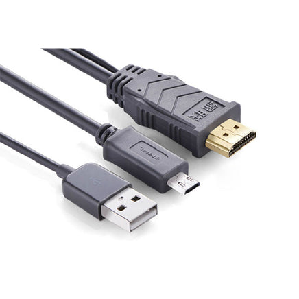 UGREEN MHL Micro USB 11 Pin to HDMI Adater Cable 2M (20139) - ElectronX Plus