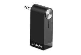 UGREEN Wireless Bluetooth 4.1 Music Audio Receiver Adapter with Mic & Batery - black (30348) - ElectronX Plus