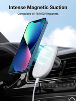 UGREEN 40117 Magnetic Wireless Car Charger - ElectronX Plus