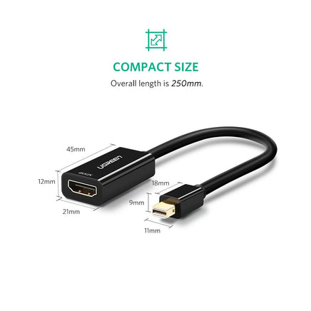 UGREEN 40360 4K Mini DP to HDMI Adapter - ElectronX Plus