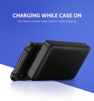 UGreen 10000mAh  Power bank  with 10W QI Wireless Charging Pad - Black 50578 - ElectronX Plus