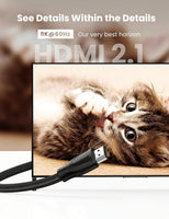 UGREEN 80403 8K Ultra HD HDMI 2.1 Cable 2M - ElectronX Plus